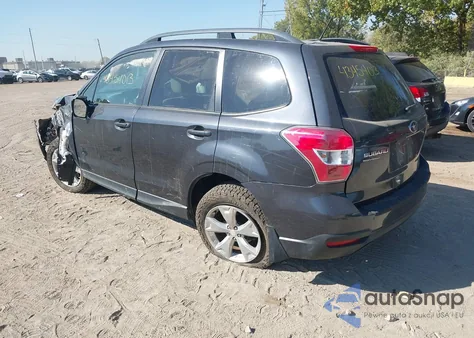 2015 Subaru Forester 2.5I Premium from USA, damaged, VIN JF2SJAFC6FH819250